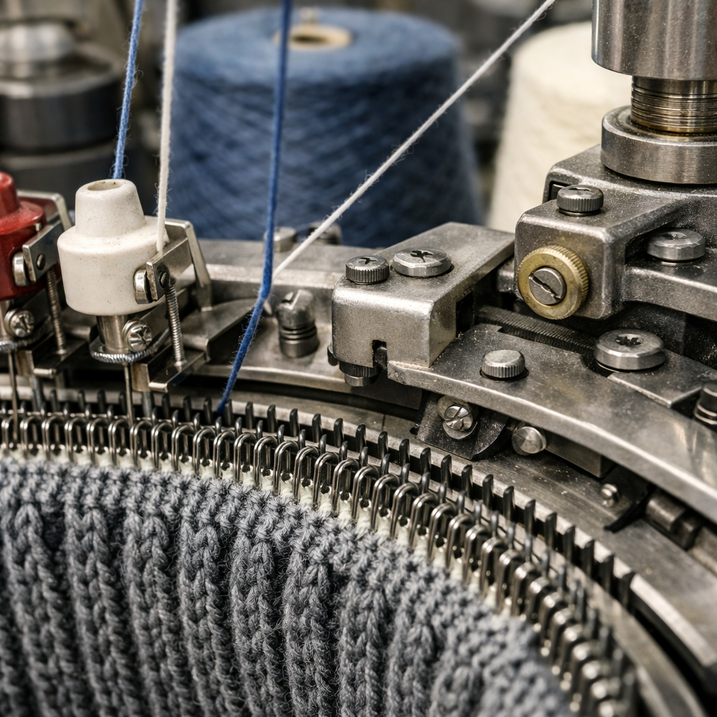 Крупные планы вязки